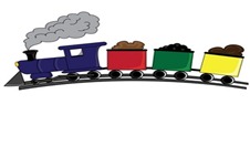 colorful_choochoo_train_going_over_a_hill_0515-0909-0815-4356_SMU